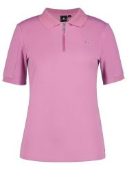 LUHTA Koszulka "Aerola" w kolorze fioletowym rozmiar: XL. Różowe bluzki Luhta, xl, bez wzorów, bez kołnierzyka, bez ramiączek. Za 110.55 zł.