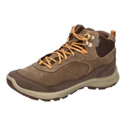 Damskie trekkingowe buty skórzane Keen Terradora Explorer Mid WP Canteen/Curry. Brązowe trekkingi Keen, z meshu, trekkingowe. Za 567.99 zł.