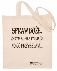 Shopperka materiałowa [DH] EKO beżowa wzór 02. Brązowe shopper Inny, bez wzorów, z bawełny, bez dodatków. Za 7.60 zł.