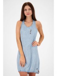 Alife and kickin Sukienka "Cameron" w kolorze błękitnym rozmiar: XS. Niebieskie sukienki Alife and Kickin, na co dzień, xs, bez wzorów, sportowe, bez kołnierzyka, bez ramiączek, mini, proste. Za 82.99 zł.