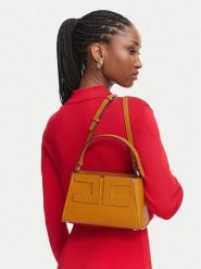 Elisabetta Franchi Torebka BS-07A-66E2-V360 Żółty ciemny. Żółte torebki klasyczne Elisabetta Franchi, bez wzorów, ze skóry, bez dodatków. Za 1,539.00 zł.