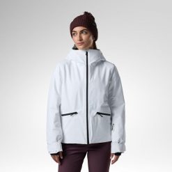 Kurtka narciarska i snowboardowa damska Rossignol Rochrun. Białe kurtki narciarskie Rossignol, l, bez wzorów, z materiału, z kapturem, narciarskie, primaloft. Za 1,499.00 zł.