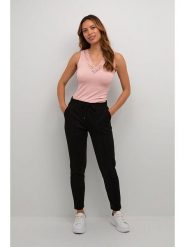 CULTURE Top w kolorze jasnoróżowym rozmiar: L/XL. Różowe topy Culture, l, bez wzorów, z koronki, bez kołnierzyka, bez ramiączek. Za 56.99 zł.