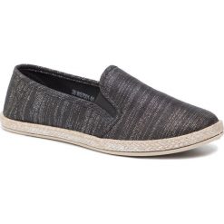 Espadryle NYLON RED WS7001-01. Czarne espadryle Nylon Red, bez wzorów, z materiału, bez obcasa, bez zapięcia. W wyprzedaży za 19.99 zł.