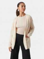 Vero Moda Kardigan Fabulous 10297806 Beżowy Regular Fit. Brązowe kardigany Vero Moda, l, bez wzorów, z syntetyku. Za 129.99 zł.