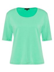 More & More Koszulka w kolorze zielonym rozmiar: 40. Zielone bluzki More & More, bez wzorów, bez kołnierzyka, bez ramiączek. Za 96.37 zł.