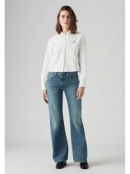 Levi's Dżinsy - Comfort fit - w kolorze niebieskim rozmiar: W26/L33. Niebieskie jeansy Levi's®, l, z aplikacjami, z podwyższonym stanem. Za 140.20 zł.