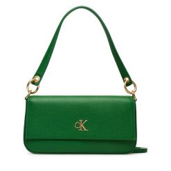 Torebka Calvin Klein. Zielone torebki klasyczne Calvin Klein, bez wzorów, bez dodatków. Za 449.99 zł.