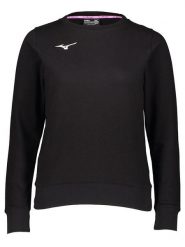 Mizuno Bluza "Terry Crew" w kolorze czarnym rozmiar: L. Czarne bluzy Mizuno, l, bez wzorów, bez kaptura. Za 74.81 zł.