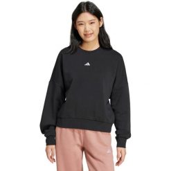 Bluza damska adidas Essentials Small Logo Feelcozy. Czarne bluzy Adidas, xl, bez wzorów, z dzianiny, bez kaptura. Za 153.99 zł.