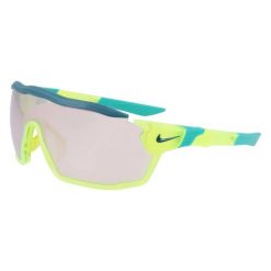 Okulary przeciwsłoneczne Nike Show X Rush E. Brązowe okulary przeciwsłoneczne Nike, bez wzorów, sportowe. Za 620.00 zł.