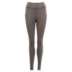 Legginsy jeździeckie full grip damskie ANKY Tregging Exposure C-Wear. Brązowe legginsy ANKY, m, bez wzorów, krótkie. Za 541.00 zł.