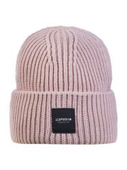 Icepeak Czapka beanie w kolorze jasnoróżowym rozmiar: onesize. Różowe czapki Icepeak, bez wzorów, z materiału. Za 65.69 zł.