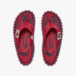 Japonki GUMBIES ISLANDER FLIP-FLOPS UNISEX. Czerwone klapki Gumbies, bez wzorów, bez obcasa. Za 126.19 zł.