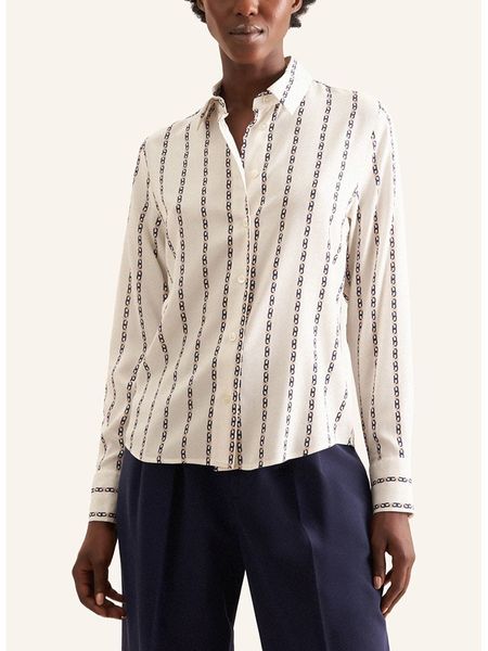 Seidensticker Koszula w kolorze białym rozmiar: 44. Białe koszule Seidensticker, bez wzorów, z wiskozy, bez kołnierzyka, bez ramiączek. Za 121.80 zł.