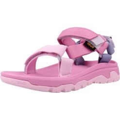 Sandały TEVA HURRICANE XLT Rose. Czerwone sandały Teva, bez wzorów, z syntetyku, bez obcasa, bez zapięcia. Za 355.99 zł.
