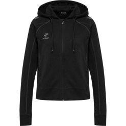 Damska bluza dresowa z kapturem Hummel Move 2.0. Czarne bluzy Hummel, bez wzorów, z dresówki, z kapturem. Za 344.50 zł.
