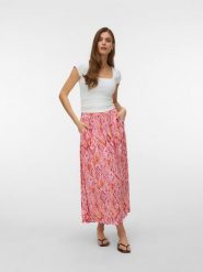 Vero Moda Spódnica w kolorze różowym rozmiar: M. Różowe spódnice Vero Moda, m, bez wzorów, maxi. Za 96.14 zł.