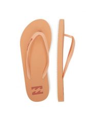 Billabong Japonki 800269A Pomarańczowy. Brązowe klapki Billabong, bez wzorów, z syntetyku, bez obcasa. Za 59.99 zł.