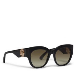 Okulary przeciwsłoneczne Longchamp. Czarne okulary przeciwsłoneczne Longchamp, bez wzorów. Za 499.99 zł.