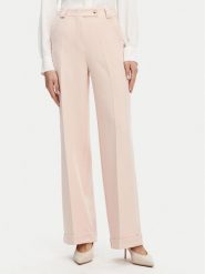 Maryley Spodnie materiałowe 25EB537/M26/43PY Różowy Regular Fit. Czerwone spodnie materiałowe Maryley, m, bez wzorów, z materiału. Za 229.99 zł.