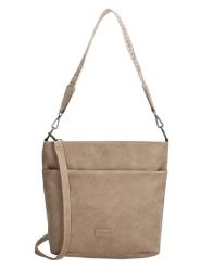 Beagles Torebka "Malaga" w kolorze beżowym - 32 x 26 x 12 cm rozmiar: onesize. Brązowe torby na ramię Beagles, bez wzorów, z materiału, na ramię, małe, bez dodatków. Za 95.99 zł.