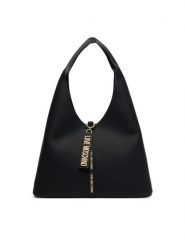 LOVE MOSCHINO Torebka JC4173PP1NLV0000 Czarny. Czarne torebki klasyczne Love Moschino, bez wzorów, ze skóry, bez dodatków. Za 879.99 zł.