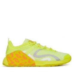 Buty na siłownię adidas. Żółte obuwie sportowe Adidas, bez zapięcia, na fitness i siłownię. Za 499.99 zł.
