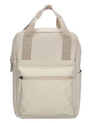 UNIQUE Rubbertouch Plecak w kolorze beżowym - 28 x 37 x 14 cm rozmiar: onesize. Brązowe plecaki UNIQUE Rubbertouch, bez wzorów, z materiału. Za 96.83 zł.