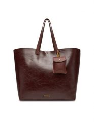 Gino Rossi Torebka C-THARAL-DA8078 Bordowy. Czerwone torebki klasyczne Gino Rossi, bez wzorów, z materiału, bez dodatków. Za 299.99 zł.