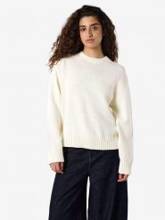 Noisy may Sweter "Dara" w kolorze białym rozmiar: XL. Białe swetry Noisy may, xl, bez wzorów, z elastanu, bez ramiączek. Za 129.95 zł.