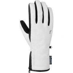 Rękawice narciarskie Reusch Tiffany R-TEX XT. Białe rękawiczki REUSCH, bez wzorów, eleganckie. Za 415.50 zł.