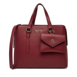 Torebka Nine West. Czerwone torebki klasyczne Nine West, bez wzorów, bez dodatków. Za 249.99 zł.