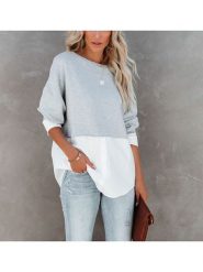 Milan Kiss Tunika w kolorze szarym rozmiar: S. Szare tuniki Milan Kiss, na co dzień, s, bez wzorów, bez kołnierzyka, bez ramiączek. Za 152.99 zł.