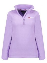 Geographical Norway Bluza polarowa "Tug" w kolorze fioletowym rozmiar: XXL. Różowe bluzy Geographical Norway, xxl, bez wzorów, z materiału, bez kaptura. Za 73.93 zł.