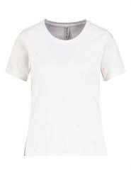 Eight2Nine Koszulka w kolorze białym rozmiar: L. Białe bluzki Eight2Nine, l, bez wzorów, prążkowane, bez kołnierzyka, bez ramiączek. Za 43.99 zł.