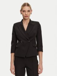 ARTIGLI Marynarka ACGI000911 Czarny Regular Fit. Czarne marynarki i żakiety Artigli, bez wzorów, z syntetyku. Za 519.99 zł.