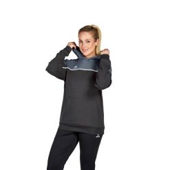 Sweat bluza z kapturem dla kobiet Erima Change. Szare bluzy sportowe Erima, na zimę, bez wzorów, z kapturem. W wyprzedaży za 285.00 zł.