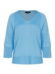 More & More Sweter w kolorze błękitnym rozmiar: 42. Niebieskie swetry More & More, bez wzorów, bez ramiączek. Za 144.92 zł.