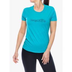 Koszulka szybkoschnąca damska Mountain Equipment Headpoint Skyline Tee. Zielone koszulki sportowe MOUNTAIN EQUIPMENT, bez wzorów, bez ramiączek. Za 161.99 zł.