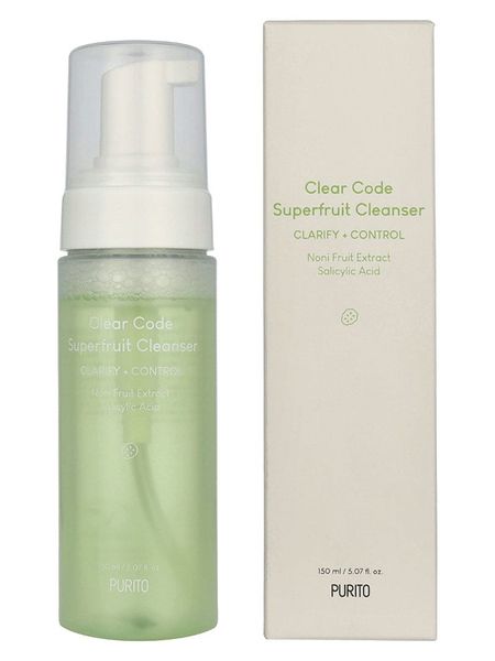 PURITO Pianka oczyszczająca "Clear Code Superfruit" - 150 ml rozmiar: onesize. Oczyszczanie PURITO. Za 72.95 zł.