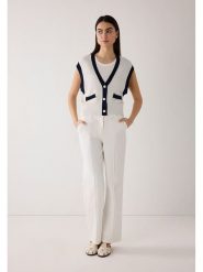 More & More Spodnie w kolorze białym rozmiar: 40. Białe spodnie materiałowe More & More, bez wzorów, z materiału. Za 197.17 zł.