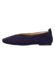 GANT Footwear Skórzane baleriny "Chadii" w kolorze granatowym rozmiar: 40. Niebieskie baleriny GANT Footwear, bez wzorów, bez obcasa. Za 319.45 zł.