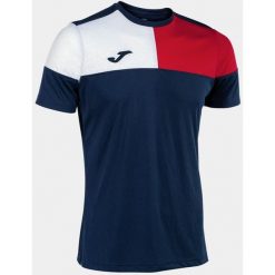 Joma Koszulka Sportowa Crew 4XS – Navy/Czerwony/Biały, 100% poliester. Białe koszulki sportowe Joma, bez wzorów, z poliesteru, bez ramiączek, na fitness i siłownię. Za 160.99 zł.