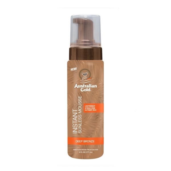 Australian Gold INSTANT SUNLESS LOTION- samoopalacz w formie musu Samoopalacze 177 ml. Samoopalacze Australian Gold. Za 108.99 zł.