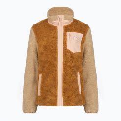 Bluza polarowa damska KADVA Rodvik WMNS. Brązowe bluzy KADVA, s, bez wzorów, z materiału, bez kaptura. Za 219.99 zł.