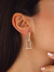 Luja Bijoux Pozłacane kolczyki z cyrkoniami rozmiar: onesize. Żółte kolczyki Luja Bijoux, z cyrkonią, pozłacane. Za 101.23 zł.
