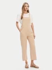 Billabong Ogrodniczki ABJWD00686 Beżowy Regular Fit. Brązowe spodnie materiałowe Billabong, s, bez wzorów, z bawełny. Za 189.99 zł.