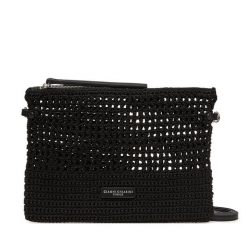 Torebka Gianni Chiarini. Czarne listonoszki Gianni Chiarini, bez wzorów, bez dodatków. Za 219.99 zł.