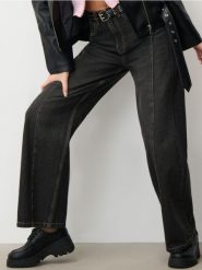 Jeansy - szary. Szare jeansy Sinsay, l, bez wzorów. W wyprzedaży za 35.99 zł.